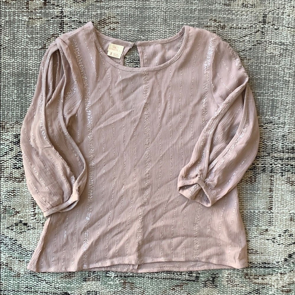 Pretty pink O’Neill girls blouse